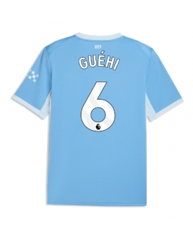 Billige Fotballdrakt Manchester City Marc Guehi #6 Replika Hjemmedrakt 2026-27 Kortermet